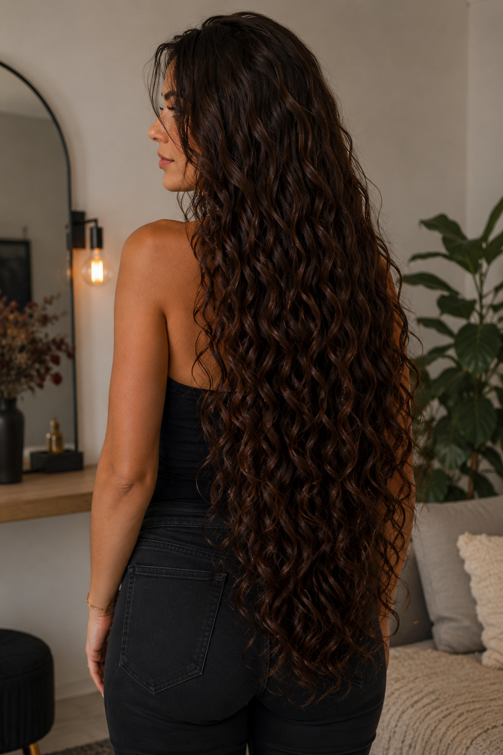 Extensions cheveux afro bouclées frisées